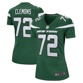 womens nike micheal clemons gotham green new york jets game